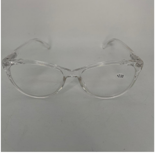 Óculos de Grau para Leitura +2.00   9155 Transparente