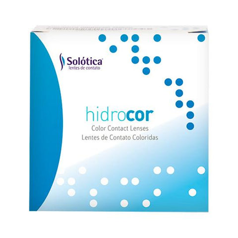 Lentes de contato coloridas Hidrocor - Kit sem grau