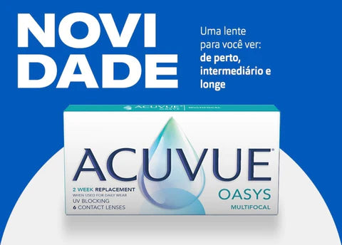 Explorando as Lentes de Contato ACUVUE OASYS Multifocal: Conforto e Visão Clara em Todas as Distâncias