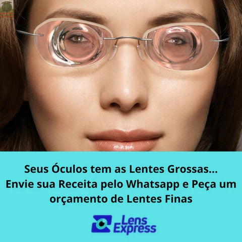 Lentes de Óculos para Graus Altos: Soluções para o Problema do Fundo de Garrafa