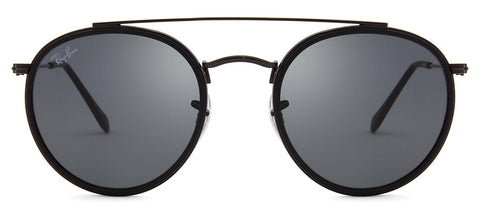 Ray-Ban Round Double Bridge Preto RB3647NL 002/R5 51