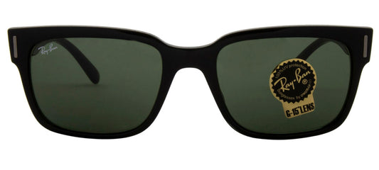 Ray-Ban Jeffrey RB2190 Preto Brilhante 901/31 55