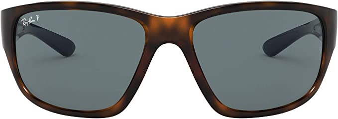 Ray-Ban Tartaruga-Azul Clássico Polarizado RB4300 6433S2 63 *2P