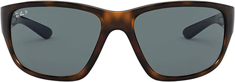 Ray-Ban Tartaruga-Azul Clássico Polarizado RB4300 6433S2 63 *2P