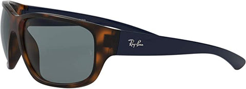 Ray-Ban Tartaruga-Azul Clássico Polarizado RB4300 6433S2 63 *2P