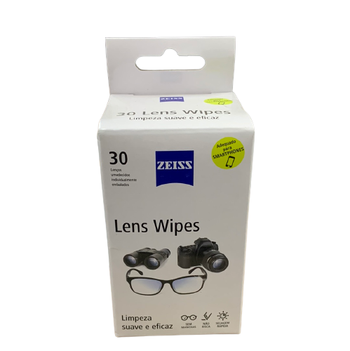 Lens Wipes Zeiss Com 30 Lenços